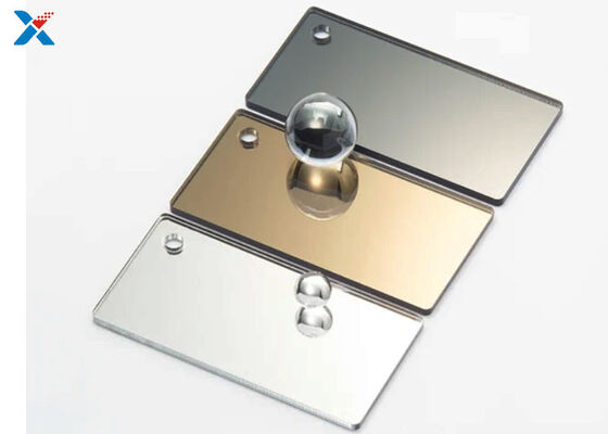 عمده فروشی ورق آینه اکریلیک نقره ای پلاستیکی برای دکوراسیون سبک